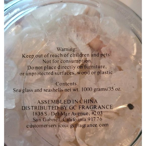 Pineapple Coconut Scented Seashell Jar Home Decor - Picture 4 of 4